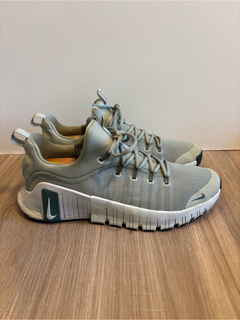 Nike Free Metcon 6 Running Shoes Men's Size 12 Jade Horizon Green FJ7127-301